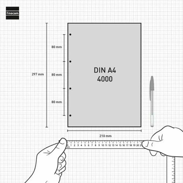Резервна част за Дневник Finocam OPEN R4099 A4 2026 21 x