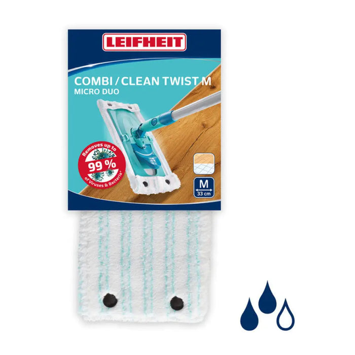 РЕЗЕРВНА КЪРПА CLEAN TWIST 33CM ЗА МОП COMBI CLEAN LEIFHEIT