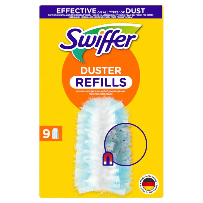 РЕЗЕРВНИ КЪРПИ ЗА ЧЕТКА ЗА ПОЧИСТВАНЕ НА ПРАХ 9 БР SWIFFER