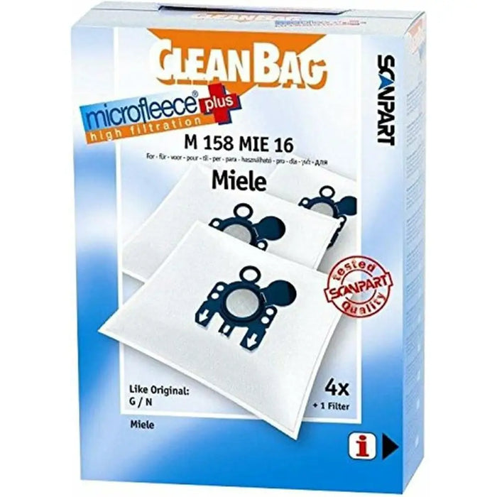 Резервни Торбички за Прахосмукачка Scanpart M 158 MIE 16