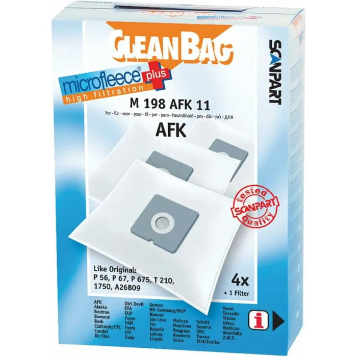 Резервни Торбички за Прахосмукачка Scanpart M 198 AFK 11
