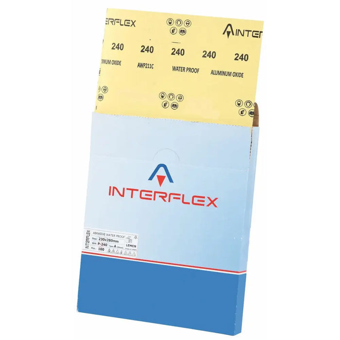 Режещ диск INTERFLEX 23 x 28 cm Алуминиев оксид 50 броя