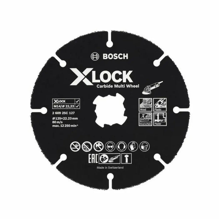 Режещ диск BOSCH X-Lock карбид Ø 125 mm