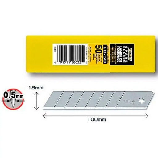 Режещо Острие Olfa 100 x 18 mm 6 броя