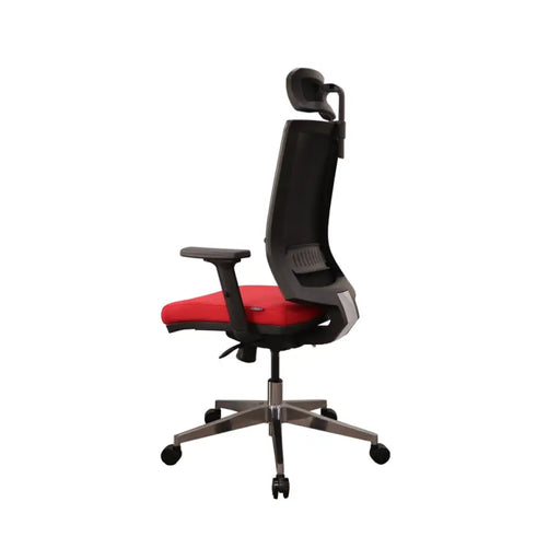 RFG Директорски стол Elli 06 HB червена седалка черна