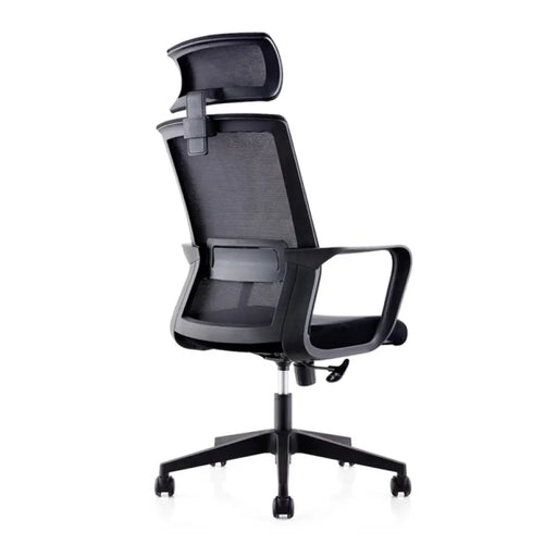 RFG Директорски стол Smart HB дамаска и меш черна седалка