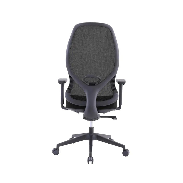 RFG Ергономичен стол STAR HB черна седалка черна облегалка