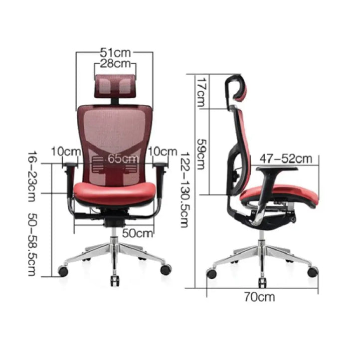 RFG Ергономичен стол TECH@PRO черен