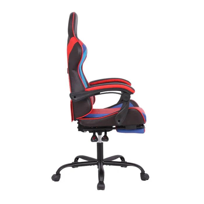 RFG Геймърски стол Max Game екокожа черно-червен