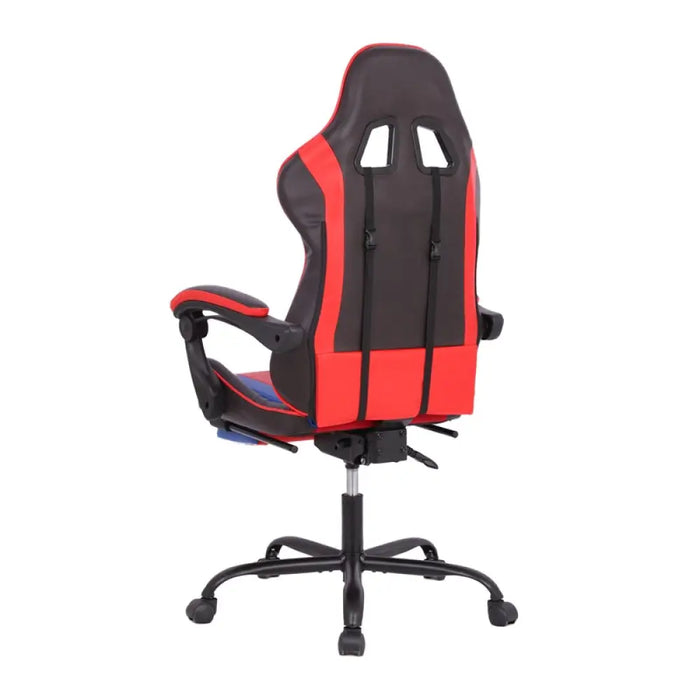 RFG Геймърски стол Max Game екокожа черно-червен