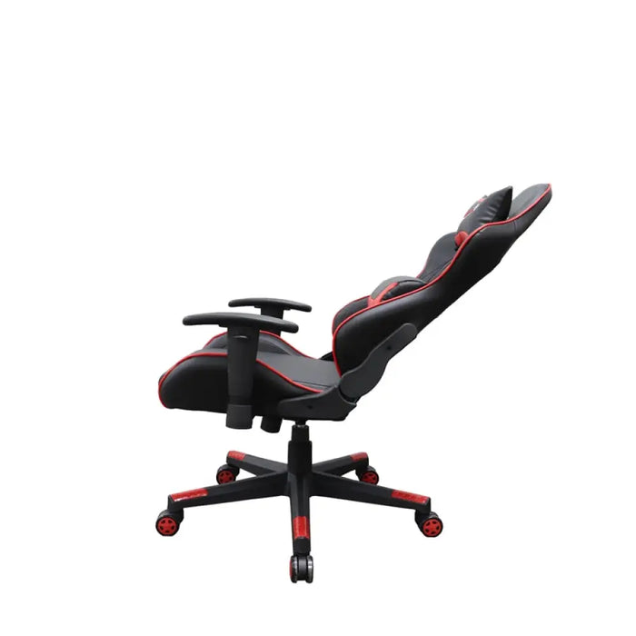 RFG Геймърски стол Race@Run черна седалка червена облегалка