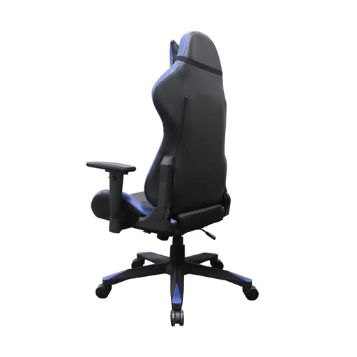 RFG Геймърски стол Race@Star черна седалка синя облегалка