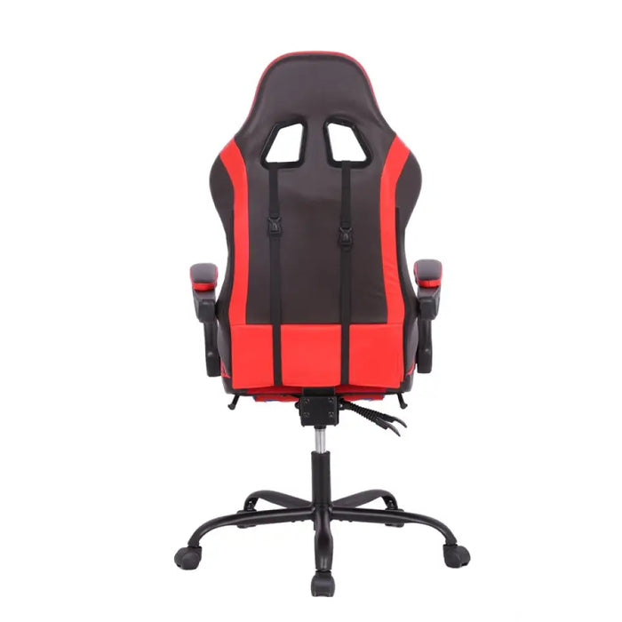 RFG Геймърски стол Max Game екокожа черно-червен