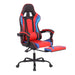 RFG Геймърски стол Max Game екокожа черно-червен