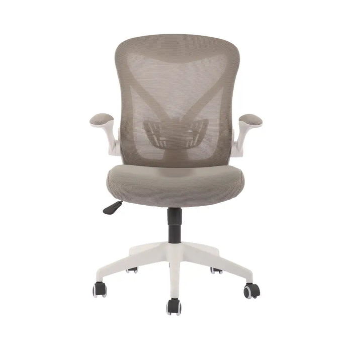 RFG Работен стол Jolly White W сив