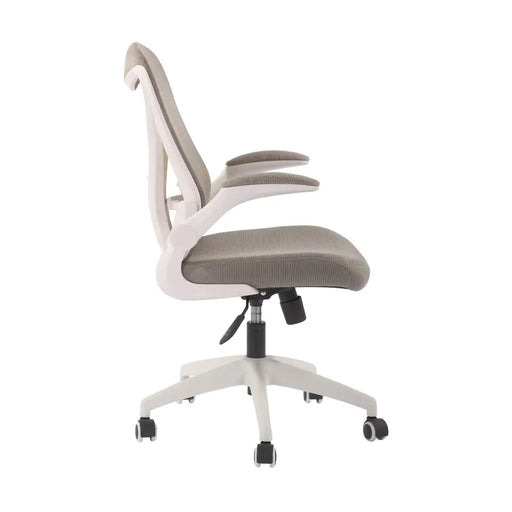 RFG Работен стол Jolly White W сив