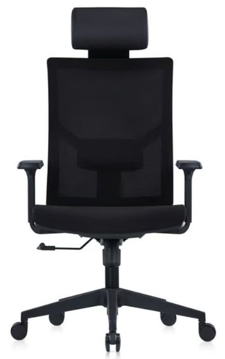 Ергономичен стол RFG - SNOW BLACK HB, черен
