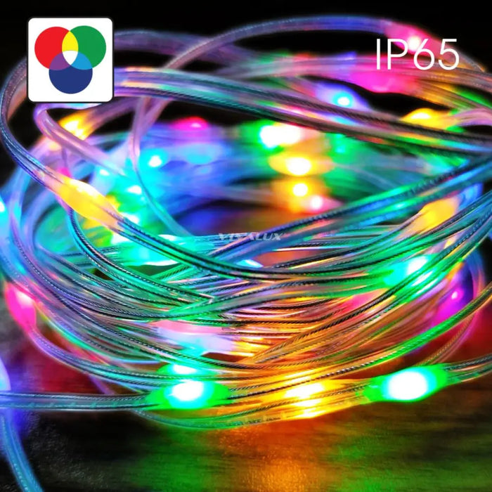 RGB LED ЛЕНТА PARTY С ДИСТАНЦ. USB 5V