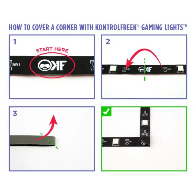 RGB лента KontrolFreek Gaming Lights Kit USB (2.74m)