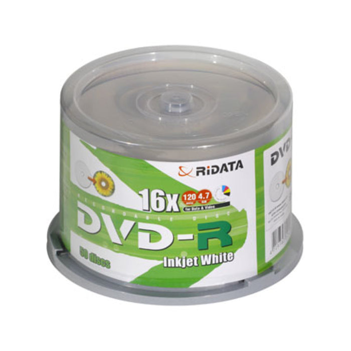 Ridata DVD-R 4.7Gb./16X Printable 50 бр. в ш-л