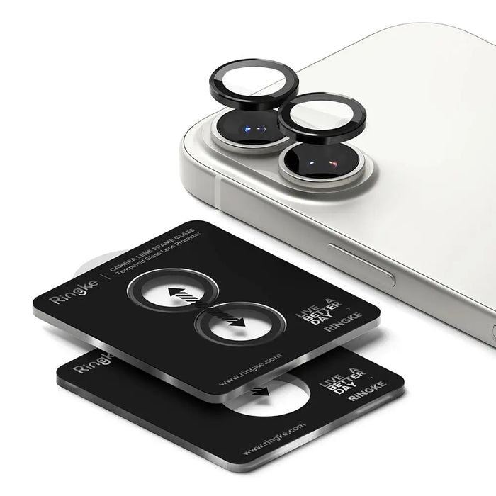 Ringke Camera Frame Protector 2 пакета за iPhone 17 - черен