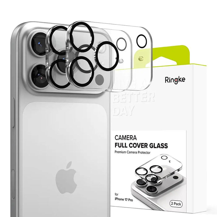 Ringke Camera Full Cover 2 пакета за iPhone 17 Pro - черен
