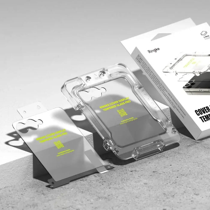Ringke Cover Display Easy Slide Tempered Glass 2 пакета