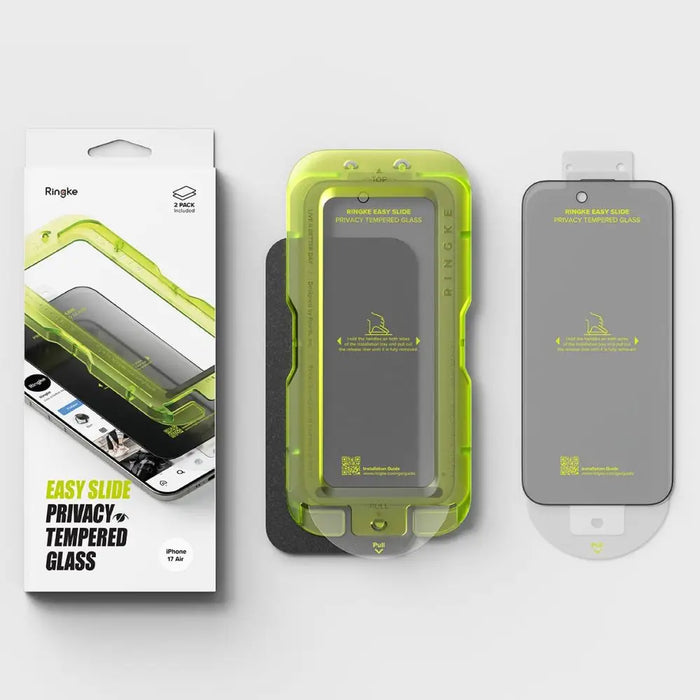 Ringke Easy Slide 2 пакета Privacy Glass за iPhone 17 Air