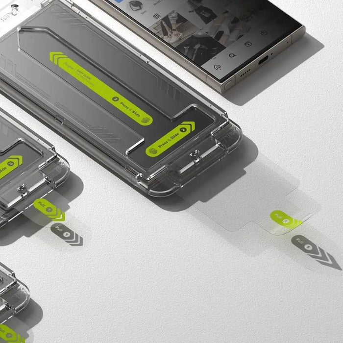 Ringke Easy Slide 2 пакета Privacy Glass за Samsung Galaxy