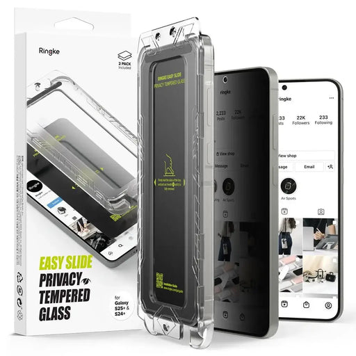 Ringke Easy Slide 2 пакета Privacy Glass за Samsung Galaxy