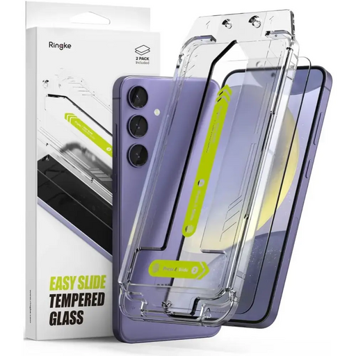 Ringke Easy Slide 2 пакета закалено стъкло за Samsung