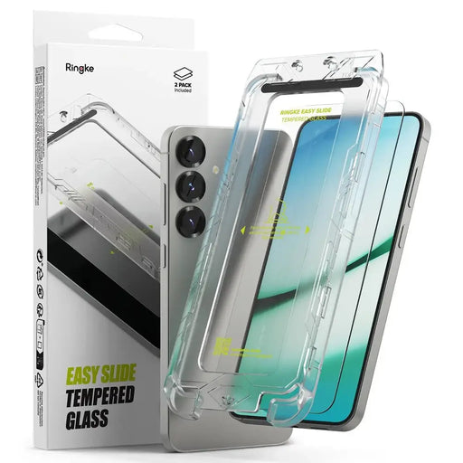 Ringke Easy Slide 2 пакета закалено стъкло за Samsung