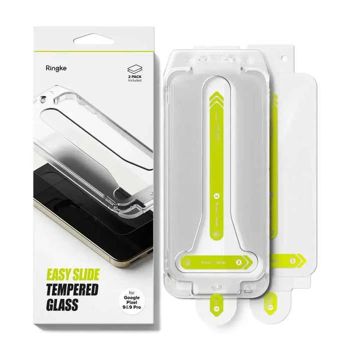 Ringke Easy Slide Tempered Glass 2 пакета за Google Pixel 9
