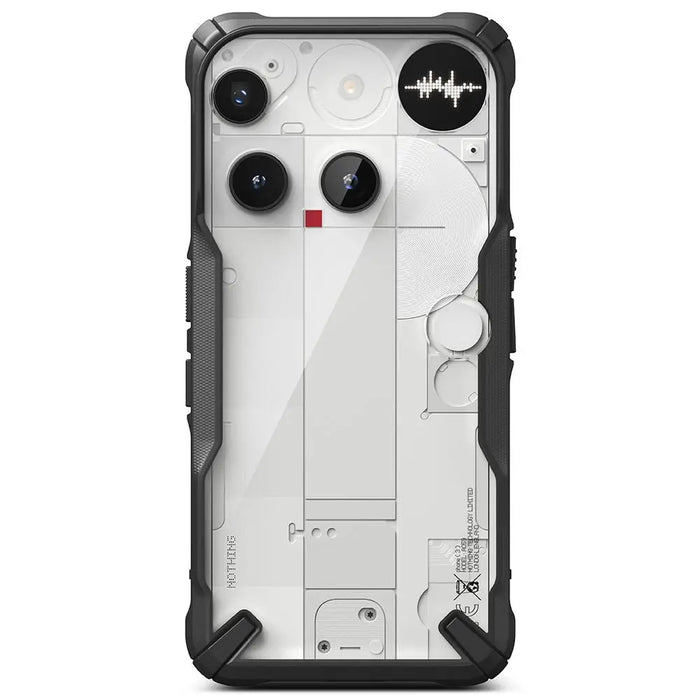 Ringke Fusion X Case for Nothing Phone 3 - черен