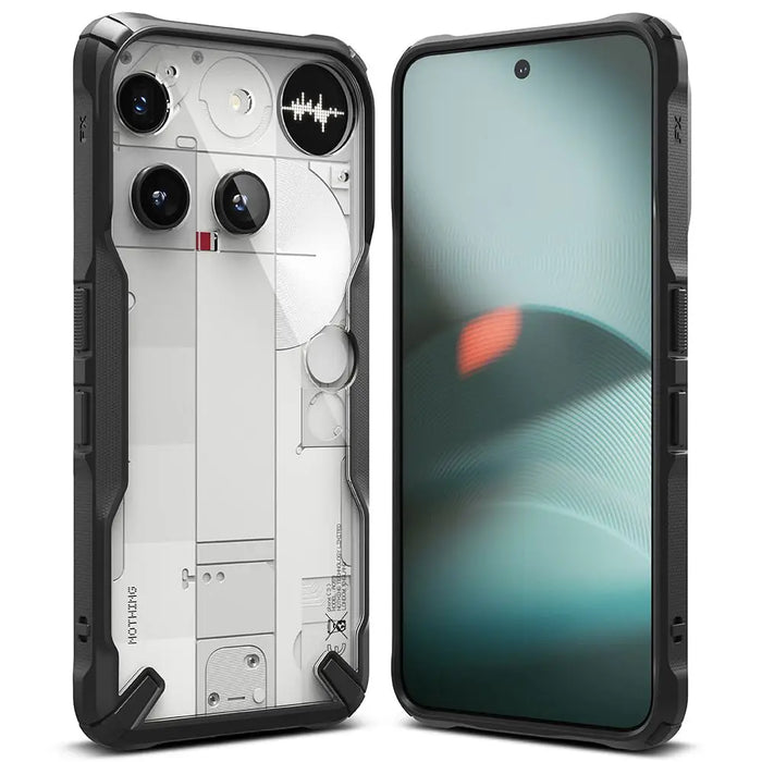 Ringke Fusion X Case for Nothing Phone 3 - черен