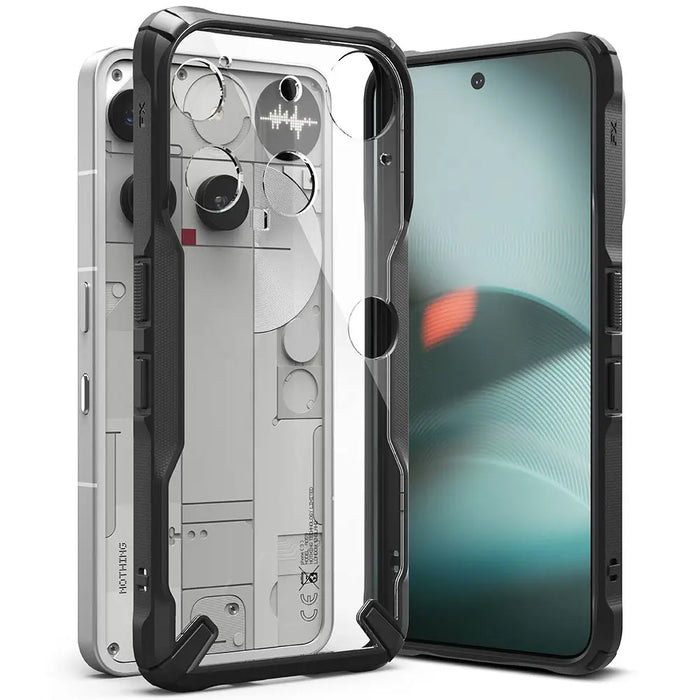 Ringke Fusion X Case for Nothing Phone 3 - черен