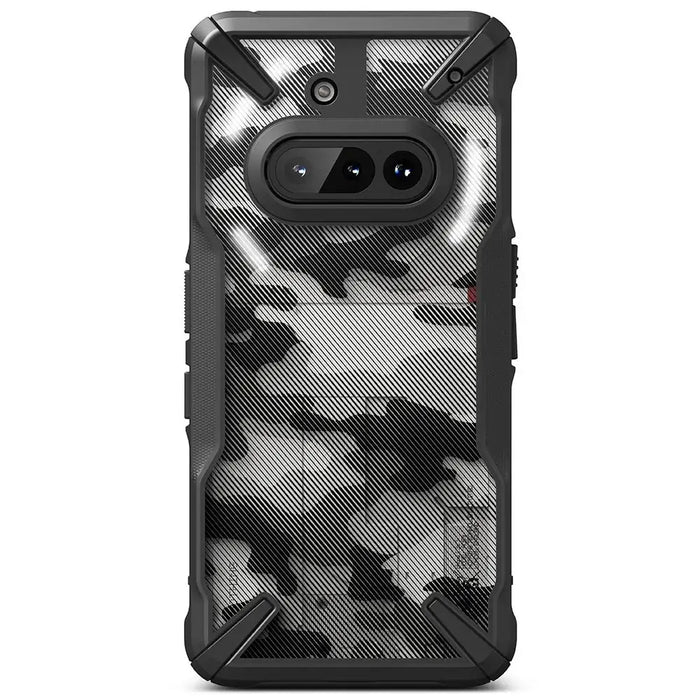 Ringke Fusion X Case for Nothing Phone 3A - Прозрачен сив