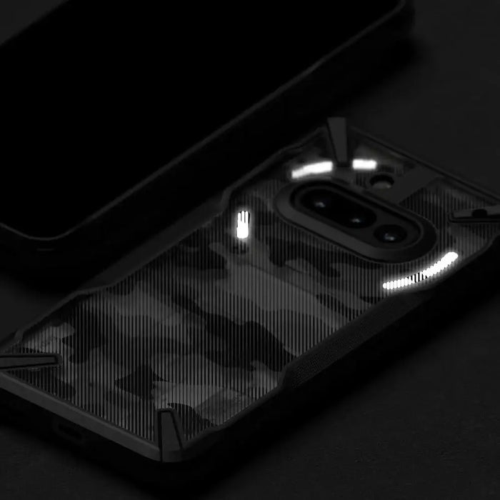 Ringke Fusion X Case for Nothing Phone 3A - Прозрачен сив