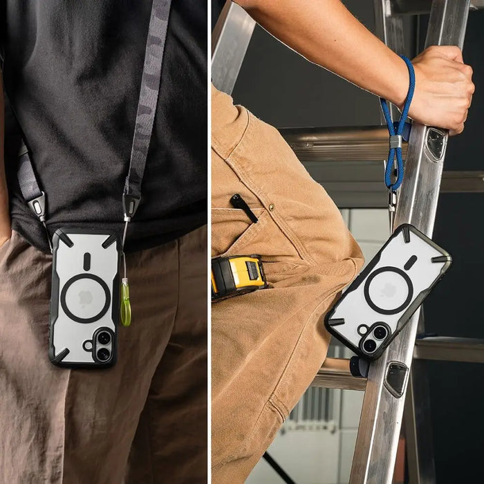 Ringke Fusion X Magnetic MagSafe калъф за iPhone 17 - черен