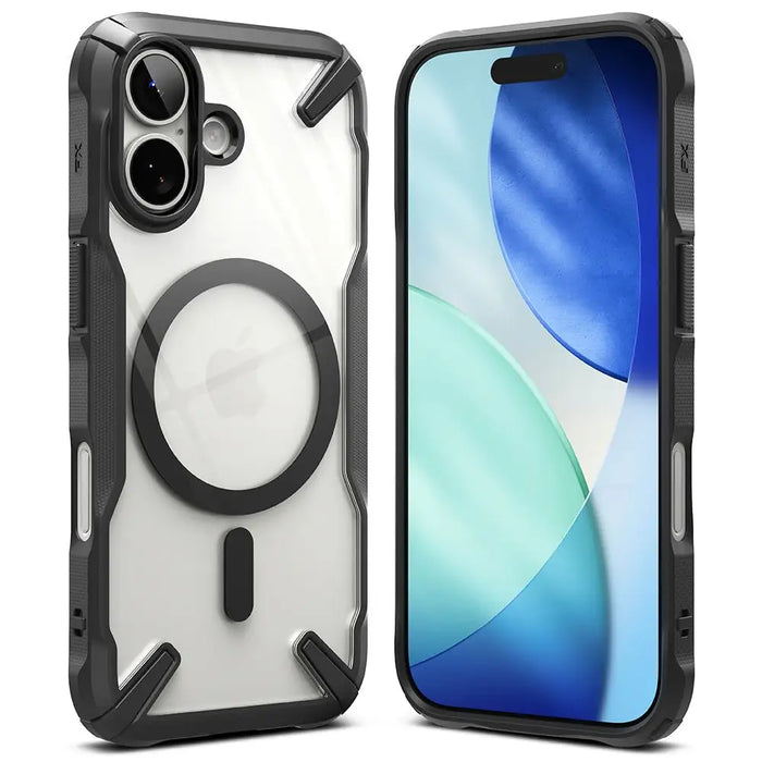 Ringke Fusion X Magnetic MagSafe калъф за iPhone 17 - черен