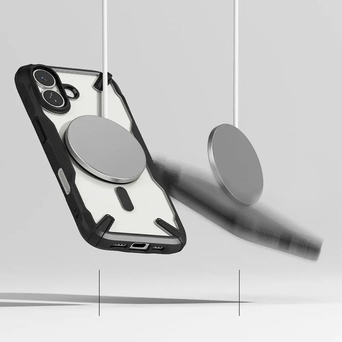 Ringke Fusion X Magnetic MagSafe калъф за iPhone 17 - черен