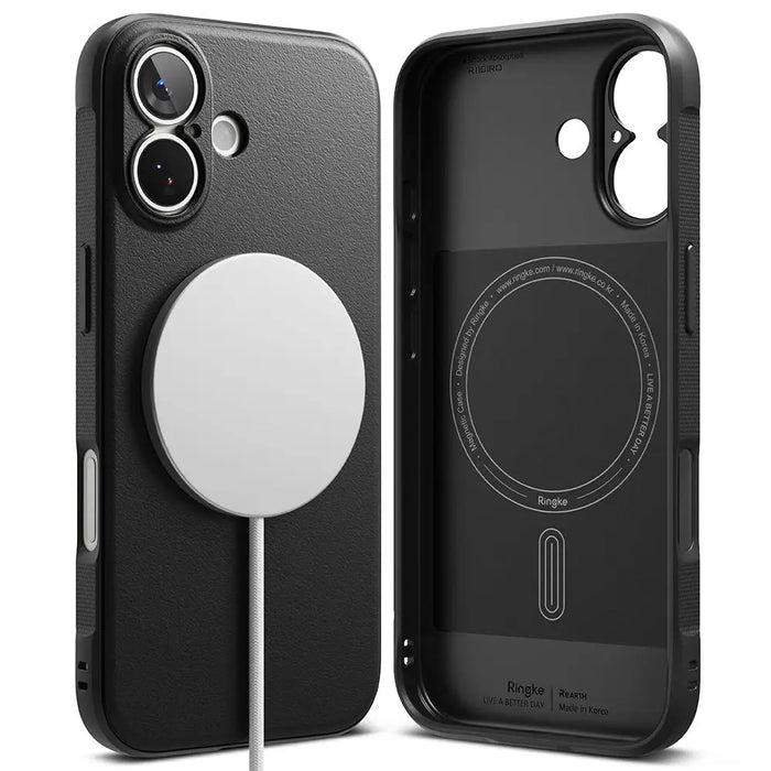 Ringke Onyx Magnetic MagSafe Case за iPhone 17 - черен