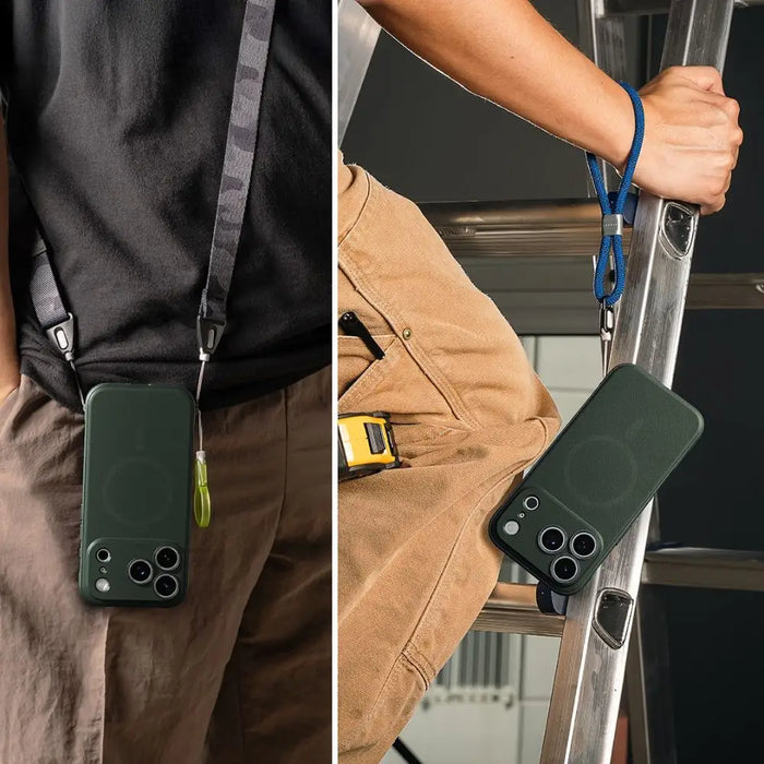 Ringke Onyx Magnetic MagSafe Case за iPhone 17 Pro - зелен