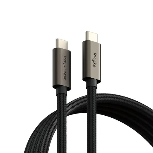 Ringke USB-C 3.2 Gen. PD240W кабел 100 см - черен