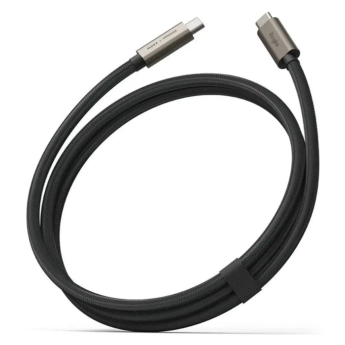 Ringke USB-C 3.2 Gen. PD240W кабел 100 см - черен