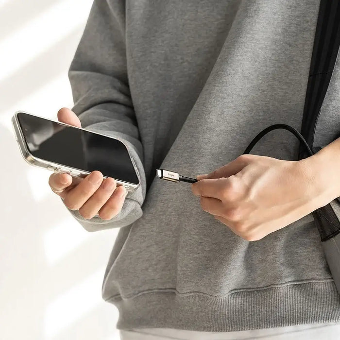 Ringke USB-C 3.2 Gen. PD240W кабел 100 см - черен