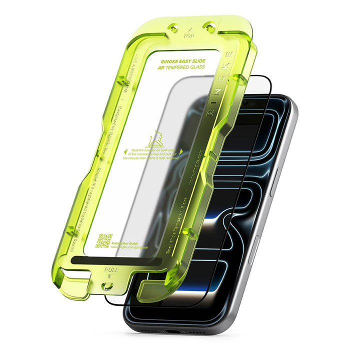 Закалено стъкло Ringke Easy Slide за iPhone 17 Pro Max с антирефлексно покритие