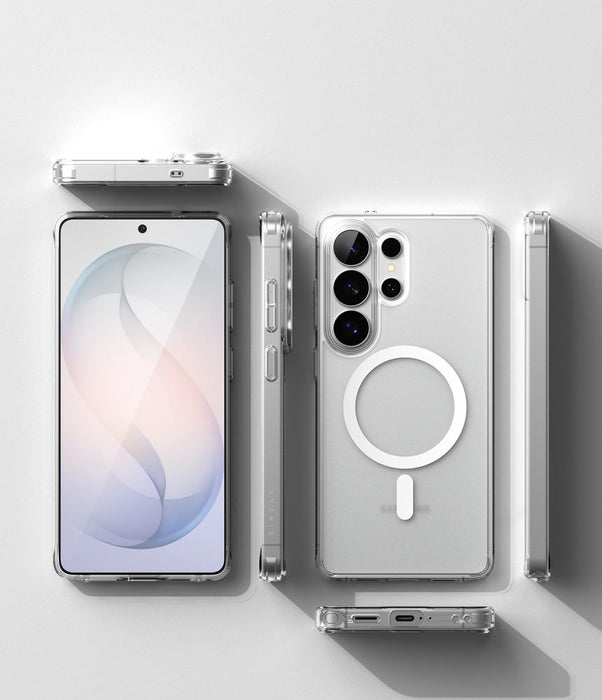 Калъф Ringke Fusion MagSafe за Samsung Galaxy S26 Ultra - прозрачен