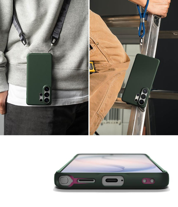 Калъф Ringke Onyx за Samsung Galaxy S26 Ultra - зелен