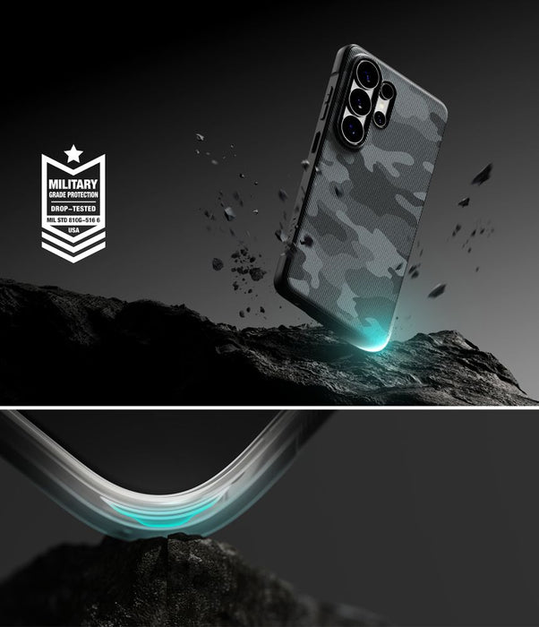 Калъф Ringke Onyx Magsafe за Samsung Galaxy S26 Ultra - черен и сив